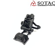 Mount helmet l2go5 with shroud set black sotac (sg-l2go5-bk)