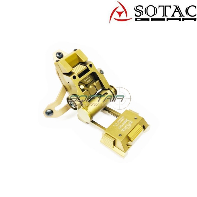 Mount helmet l2go5 with shroud set dark earth sotac (sg-l2go5-de)