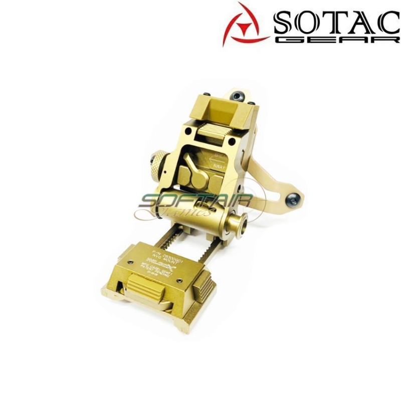 Mount helmet l2go5 with shroud set dark earth sotac (sg-l2go5-de)