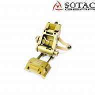 Mount helmet l2go5 with shroud set dark earth sotac (sg-l2go5-de)