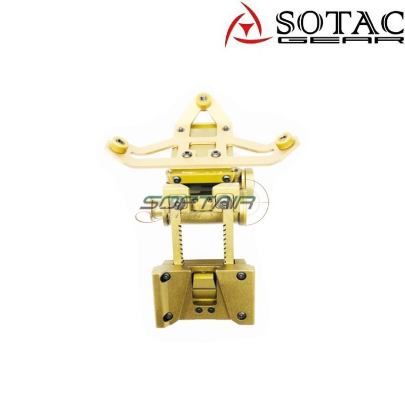 Mount elmetto l2go5 con shroud set dark earth sotac (sg-l2go5-de)