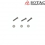 Mount helmet l2go5 with shroud set dark earth sotac (sg-l2go5-de)