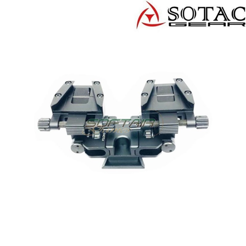 Mount elmetto pvs bridge black sotac (sg-sm-2-bk)