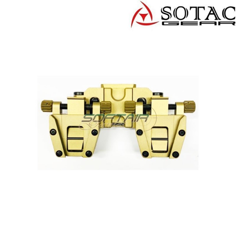 Mount elmetto pvs bridge dark earth sotac (sg-sm-2-de)