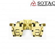 Mount elmetto pvs bridge dark earth sotac (sg-sm-2-de)