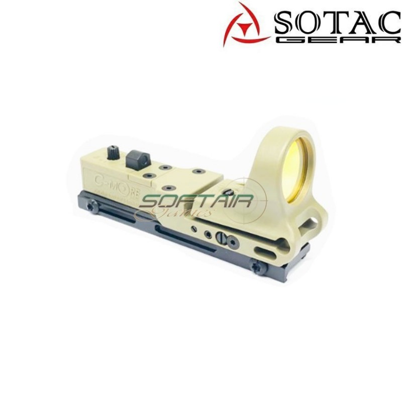 Cm style dot led sight dark earth sotac (sg-cm-m-005-de)