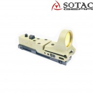 Cm style dot led sight dark earth sotac (sg-cm-m-005-de)
