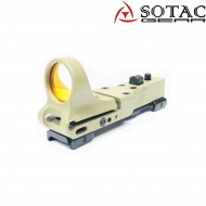 Cm style dot led sight dark earth sotac (sg-cm-m-005-de)