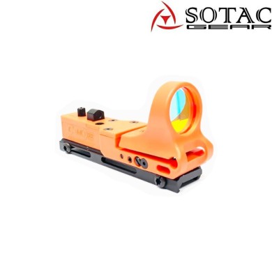 Cm style dot led sight orange sotac (sg-cm-m-005-og)