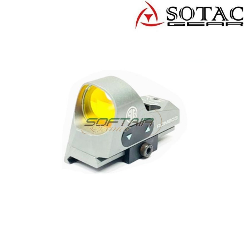 Romeo 3 style dot grey sotac (sg-romeo3-m-007-gy)