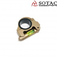 Dark earth type 12 level bubble for scope sotac (sg-air-lever-12-de)