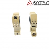 Double ring dark earth m10 for scope sotac (sg-jq-008-de)