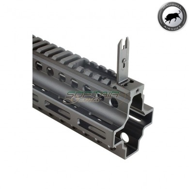 Strike Industries black Crux LC Rail for 416 style 9" madbull (mb-416-crux-9-LC)