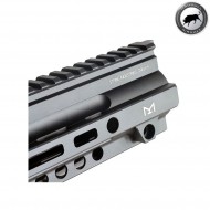 Strike Industries black Crux LC Rail for 416 style 9" madbull (mb-416-crux-9-LC)
