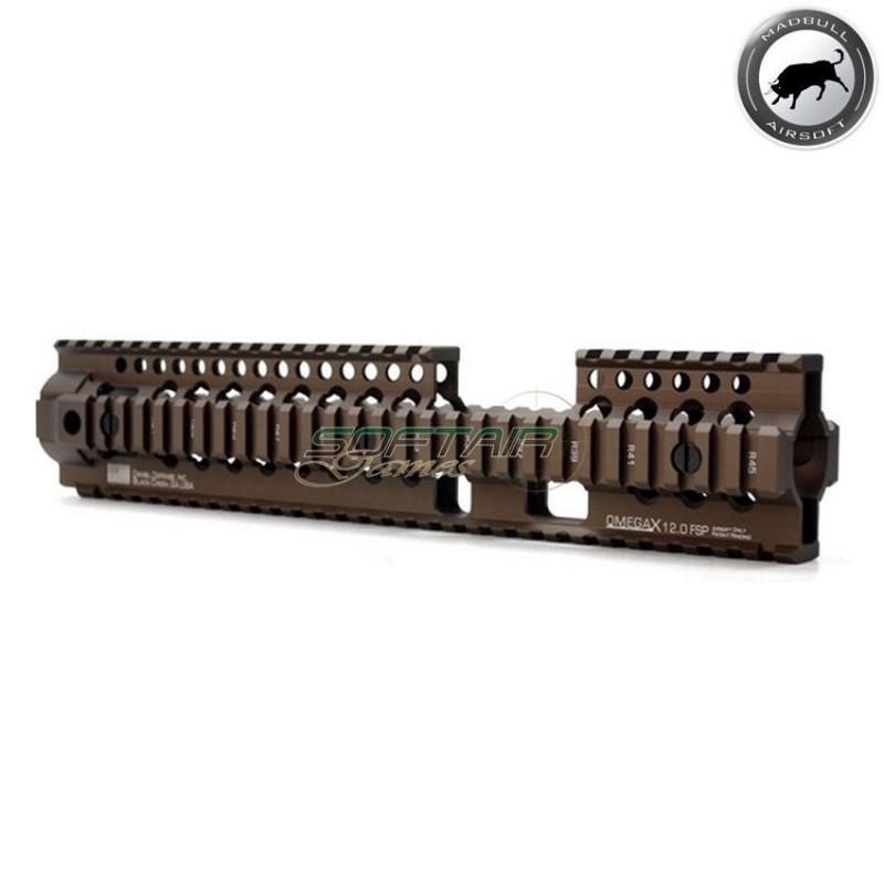 Daniel Defense OmegaX FSP rail 12" FDE madbull (mb-dd-omgx12fsp-fde)
