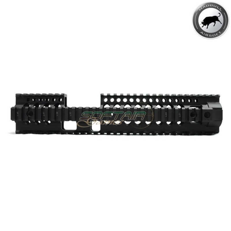 Daniel Defense OmegaX FSP rail 12" BLACK madbull (mb-dd-omgx12fsp-bk)