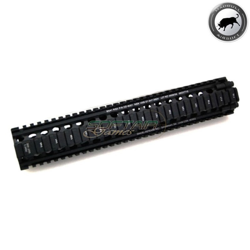 Daniel Defense 12" Mk18 Rail Ris Ii Black Madbull (mb-ddm4a1ris2blk)