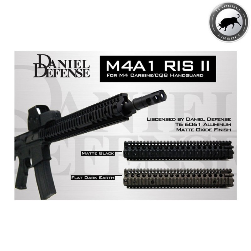 Daniel Defense 12" Mk18 Rail Ris Ii Black Madbull (mb-ddm4a1ris2blk)