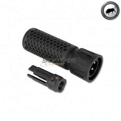 Silencer kac qdc cqb black 14mm ccw madbull (mb-kac-qdc-cqb-be)
