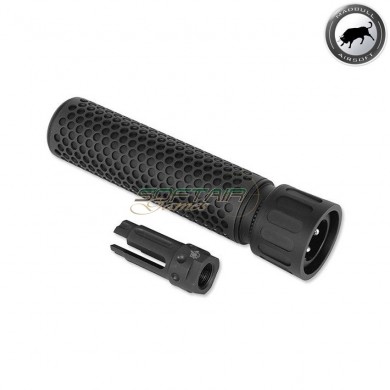 Silenziatore kac qdc black 14mm ccw madbull (mb-kac-qdc-be)