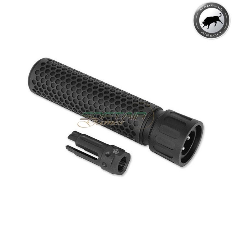 Silencer kac qdc black 14mm ccw madbull (mb-kac-qdc-be)