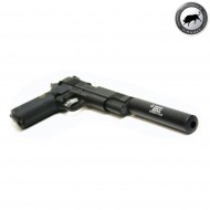 Gemtech outback black silencer 14mm ccw madbull (mb-gtoutback-blk)
