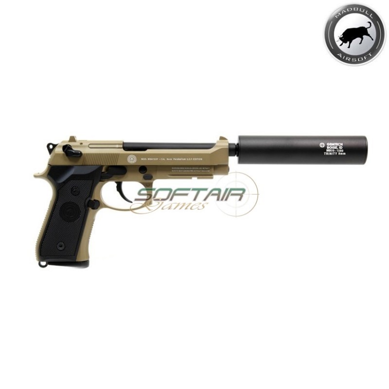 Gemtech trinity silencer 9mm black 14mm ccw madbull (mb-gttrinity)