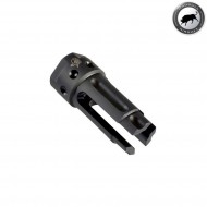 Knight's Armament spegnifiamma QDC 3-prong 14mm CW black madbull (mb-kaa-fh01-cc-cw)