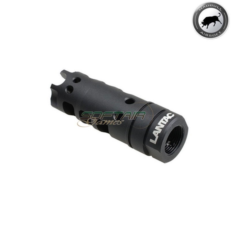 LANTAC licensed Dragon flash hider 14mm CCW black madbull (mb-lan-dra-com-ccw) LANTAC licensed Dragon flash hider 14mm CCW black madbull (mb-lan-dra-com-ccw)
