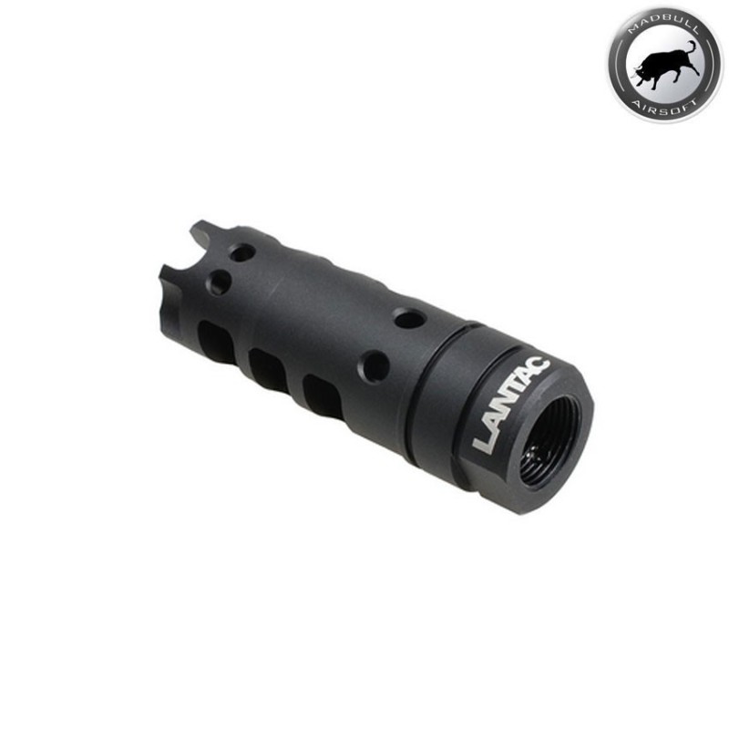 LANTAC licensed Dragon spegnifiamma 14mm CW black madbull (mb-lan-dra-com-cw)
