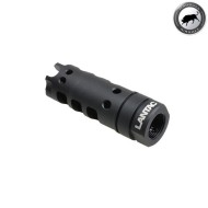 LANTAC licensed Dragon flash hider 14mm CW black madbull (mb-lan-dra-com-cw)
