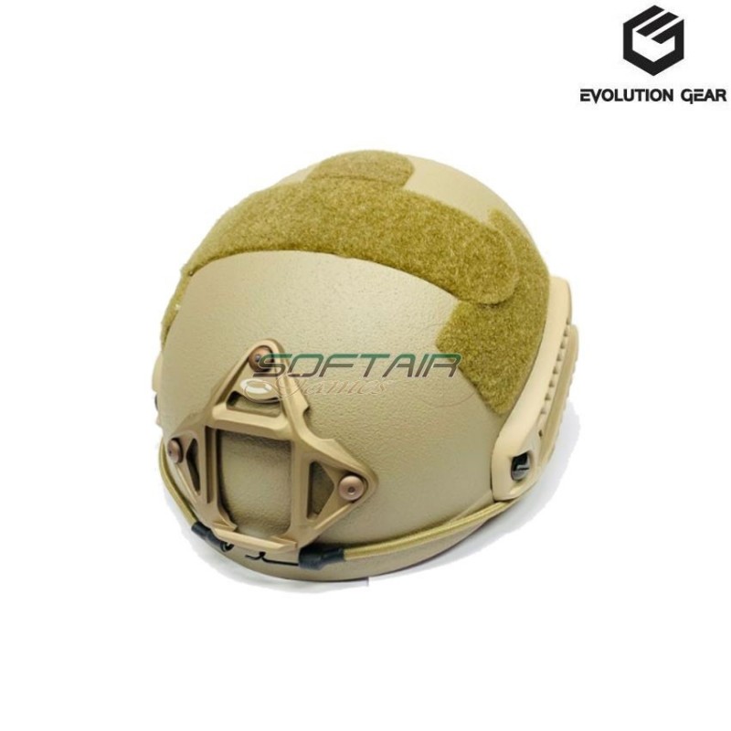 Elmetto High Cut Dark Earth Evolution Gear® (evg-502-de)