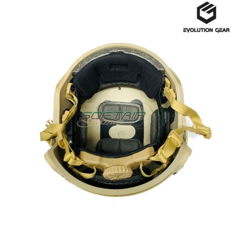 Elmetto High Cut Dark Earth Evolution Gear® (evg-502-de)