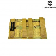 Tasca speed tripla 5.56 elastica multicam® genuine usa evolution gear® (evg-616-triple-mc)