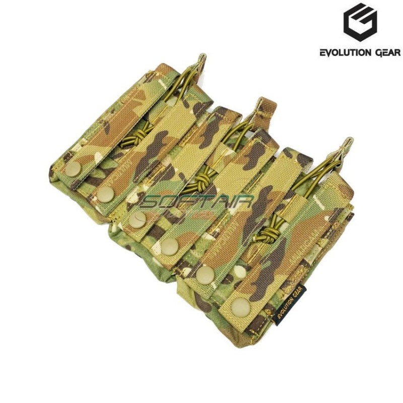 Tasca Triple Open Top 5.56 Multicam® Genuine Usa Evolution Gear® (evg-081-mc) Tasca Triple Open Top 5.56 Multicam® Genuine Usa Evolution Gear® (evg-081-mc)