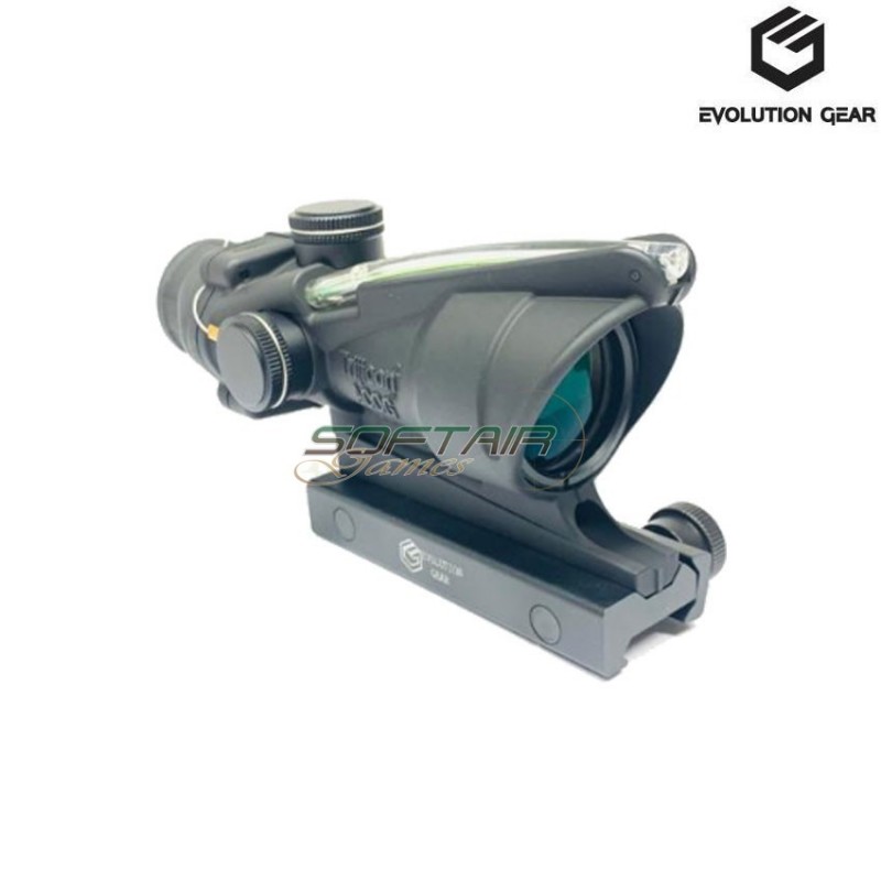 Acog black tri style 4x32 c/green fiber evolution gear® (EVG-025AC-GREEN) Acog black tri style 4x32 c/green fiber evolution gear® (EVG-025AC-GREEN)