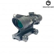 Acog black tri style 4x32 c/green fiber evolution gear® (EVG-025AC-GREEN) Acog black tri style 4x32 c/green fiber evolution gear® (EVG-025AC-GREEN)