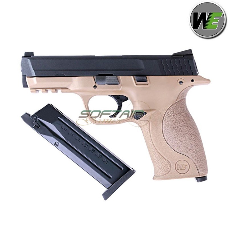 Pistola A Gas Gbb M&p Big Bird S&w Dark Earth We (we-w001t)