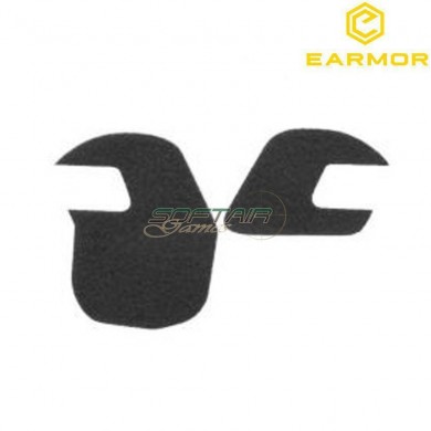 Set Velcro Adesivi black Per Cuffie M31/m32/m32h Earmor (ea-s14-bk)