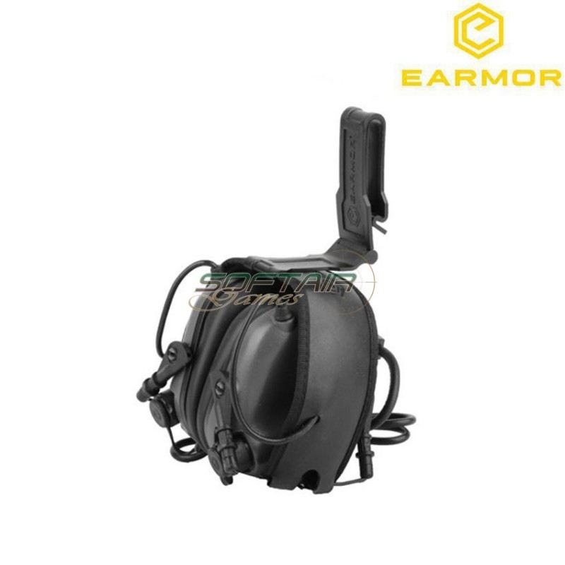 Clip black belt for earmuffs earmor (ea-s08)