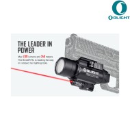 Flashlight black baldr rl w/red laser olight (ol-baldr-rl-bk) Flashlight black baldr rl w/red laser olight (ol-baldr-rl-bk)