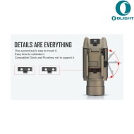 Torcia black baldr rl c/laser rosso olight (ol-baldr-rl-bk) Torcia black baldr rl c/laser rosso olight (ol-baldr-rl-bk)