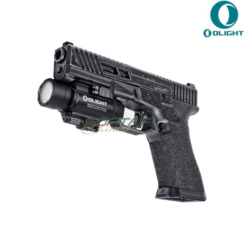 Torcia black baldr rl c/laser verde olight (ol-baldr-pro-bk)