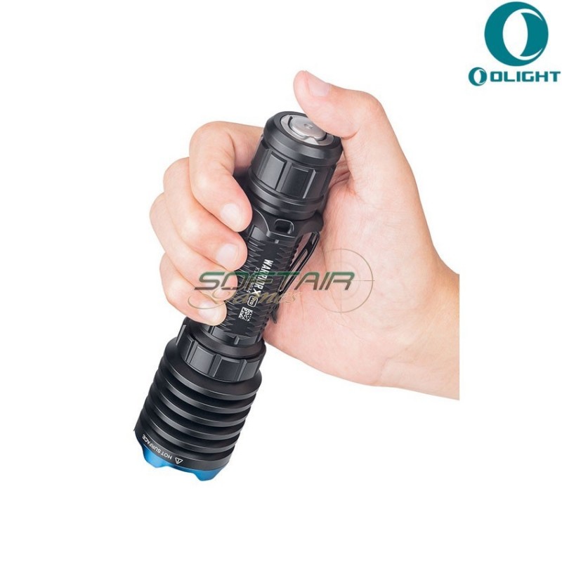 Flashlight black warrior x pro olight (ol-warrior-x-pro-bk)