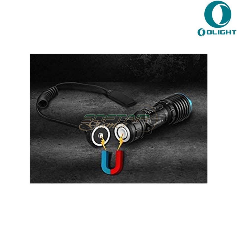 Black magnetic remote cable for M2R/M2R Pro/Warrior X/Warrior X Pro olight (ol-rwx)