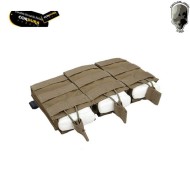 Triple Fast Magazines Pouch 5.56 coyote brown Tmc (tmc-2971-cb)
