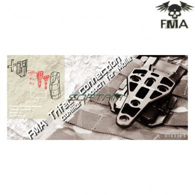Trifecta connection auxiliary dark earth per molle fma (fma-tb1041-de)