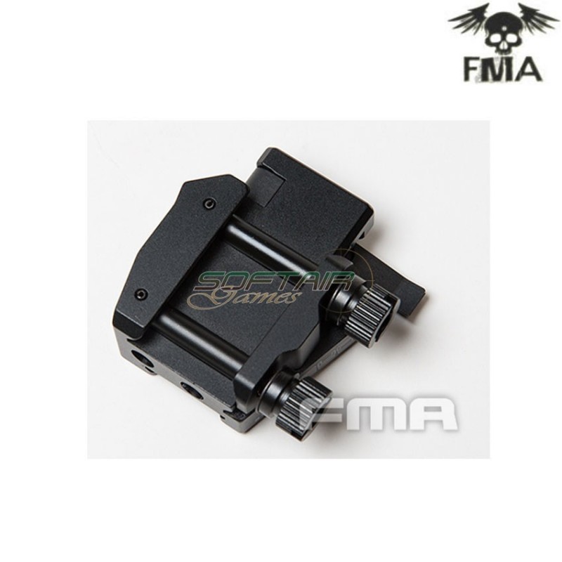 Wilcox style flip up mount black fma (fma-tb1316-bk)