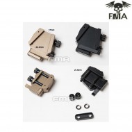 Wilcox style flip up mount black fma (fma-tb1316-bk)
