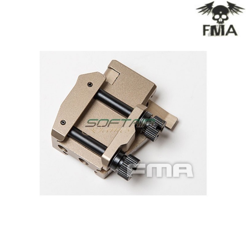 Wilcox style flip up mount dark earth fma (fma-tb1316-de)